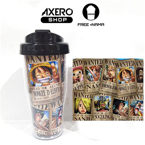 Jual VIRAL Tumbler ONE PIECE MONKEY D LUFFY GEAR 5 NIKA