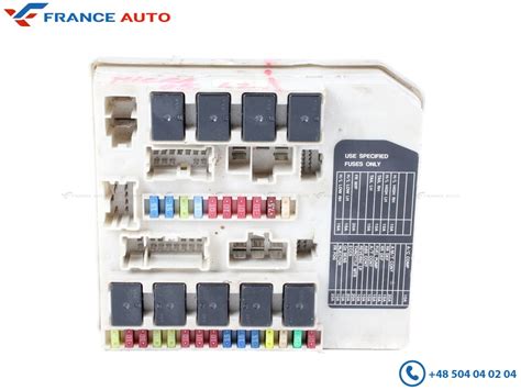 Module Bsi Uch Bo Te Fusibles Clio Iii Modus Lift R G