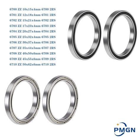 2 5pcs Bearing 608 6700 6701 6702 6703 6704 6705 6706 6707 6708 6709