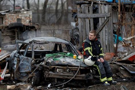 Kyiv Residents Told To Head To Air Raid Shelters As Sirens Wail Across