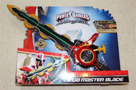 Power Rangers Ninja Steel ‑ Ninja Master Blade Chainsaw Sword - Brand ...