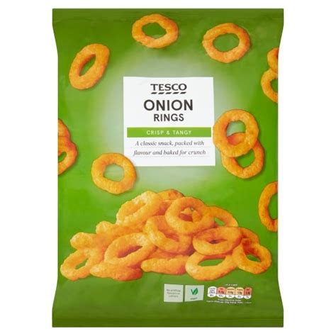 Tesco Onion Rings Snacks 150g Tesco Groceries