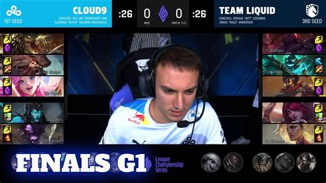 C9 Vs TL Game 1 Grand Finals LCS 2021 Mid Season Showdown Cloud 9