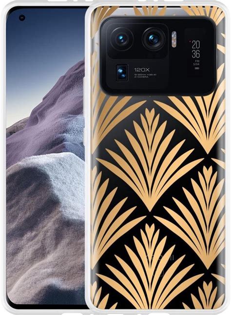 Hoesje Geschikt Voor Xiaomi Mi Ultra Art Deco Gold Bol