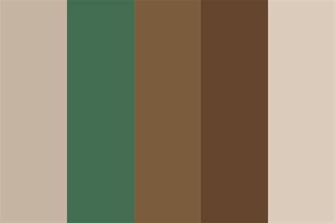 Light Organic Space Color Palette