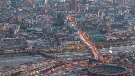 Aerial View of Lima Skyline Stock Footage Video (100% Royalty-free ...