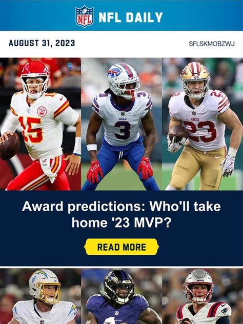 Nfl Gamepass Dk 2023 Nfl Awards Predictions Milled