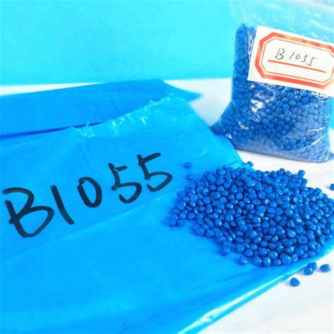 Plastic Pellets Master Batch Blue Color Colour Masterbatch For Pp Pet