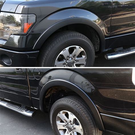 Ford F Factory Style Fender Flares Fdf F Bk Rs