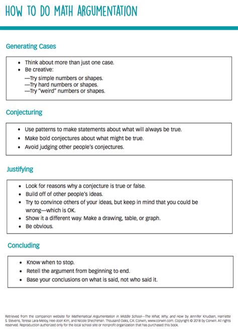 mathematical argumentation     start bridging