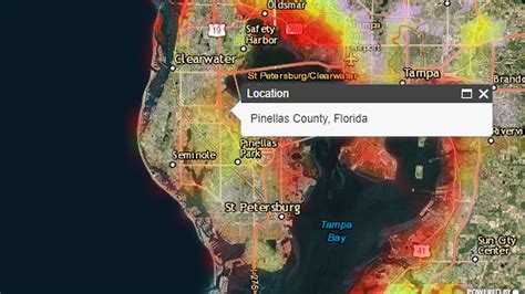 Evacuation Map For Pinellas County