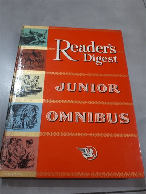 Vintage Reader S Digest Junior Omnibus Book Hobbies Toys Books