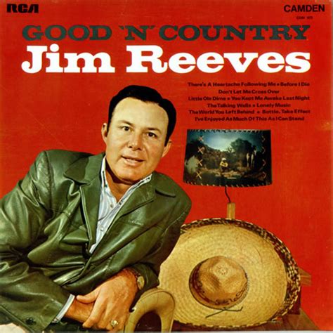 Jim Reeves Good N Country Uk Vinyl Lp Album Lp Record 478711