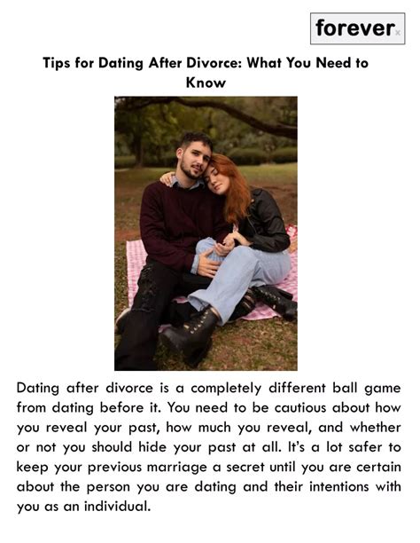 PPT Tips For Dating After Divorce What You Need To Know PowerPoint