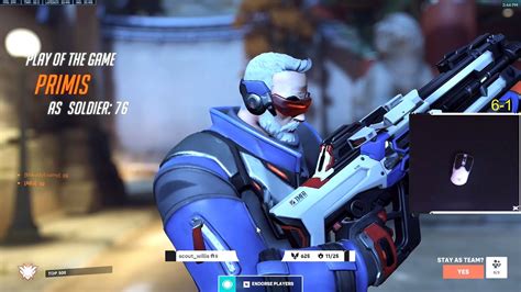 Gale Insane Soldier 76 Gameplay Potg Overwatch 2 Top 500 Season 3