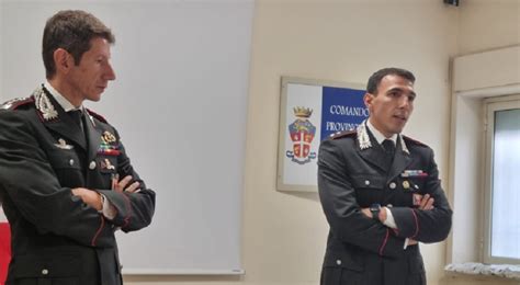 Nucleo Investigativo Dei Carabinieri Di Siracusa Il Neo Comandante