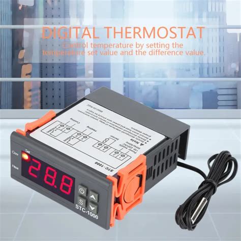 Termostato Digitale Stc Temperatura Acquario Con Sonda