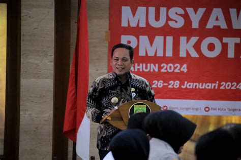 Pemkot Dr Nurdin Minta PMI Terus Siapsiaga Melayani Warga