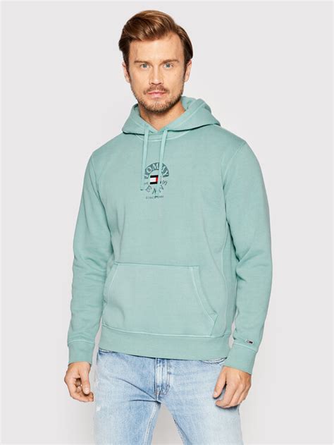 Tommy Jeans Sweatshirt Tjm Timeless DM0DM12943 Blau Regular Fit Modivo At