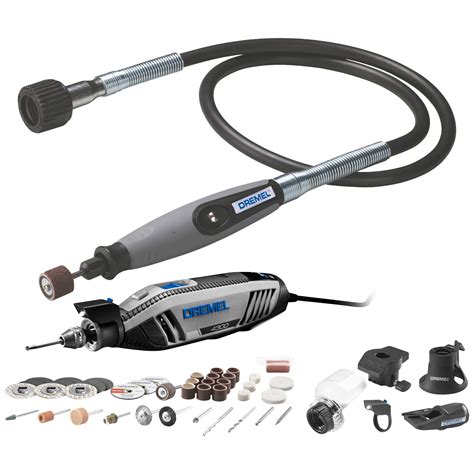 Shop Dremel 4300 Corded Variable Speed Rotary Tool With 5 Attachments