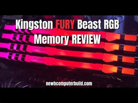 Kingston FURY Beast RGB Review -- Performance RGB Memory That Satisfies ...