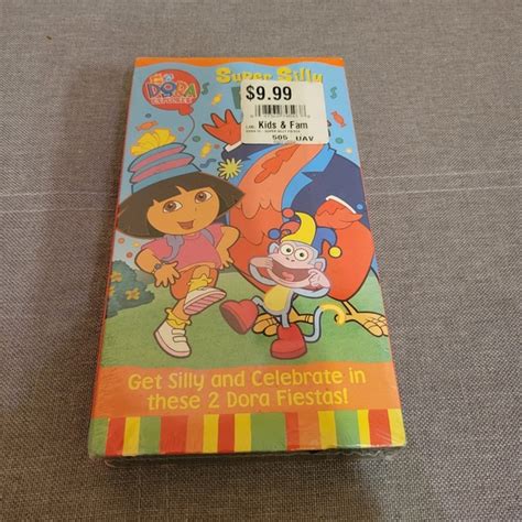 Nickelodeon Media Dora The Explorer Super Silly Fiesta Vhs 204