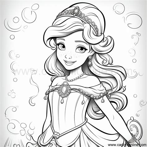 Coloriage 22 De Princesse