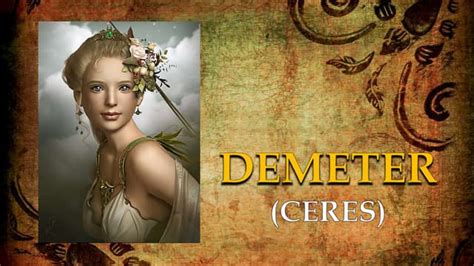 Two Great Gods of Earth: Demeter & Dionysus | PPT | Free Download