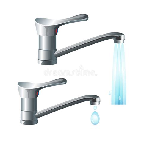 Taps Hot Cold Water Stock Illustrations 42 Taps Hot Cold Water Stock