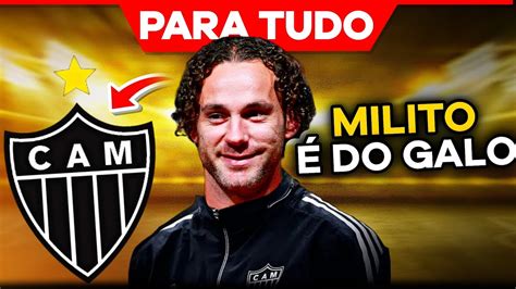 Para Tudo Gabriel Milito O Novo Treinador Do Atl Tico Mg Saiba Tudo