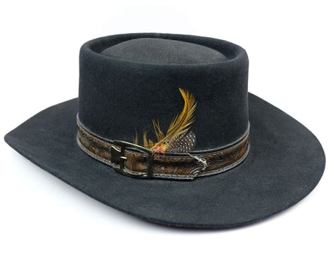 Vintage Stetson 3x Beaver Western Cowboy Hat With Lea Gem