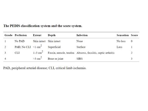 Diabetic Foot Ulcer Wagner Classification