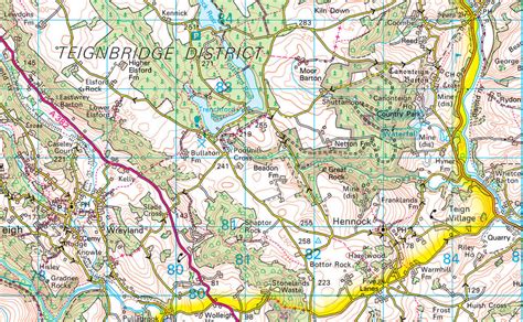 Dartmoor National Park Map I Love Maps