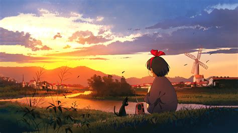 Cute Laptop Wallpaper Desktop Wallpaper Art Anime Scenery Wallpaper