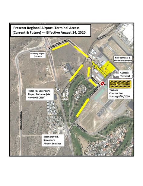 Prescott Regional Airport-Terminal Access - Prescott eNews