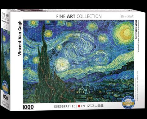 Puzzle D Art Pi Ces Vincent Van Gogh Nuit Toil E Eurographics