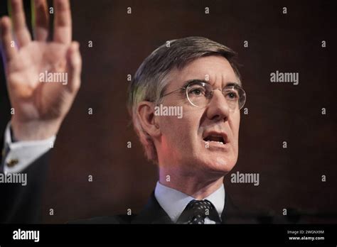 Sir Jacob Rees-Mogg during the launch of the Popular Conservatism movement at the Emmanuel ...