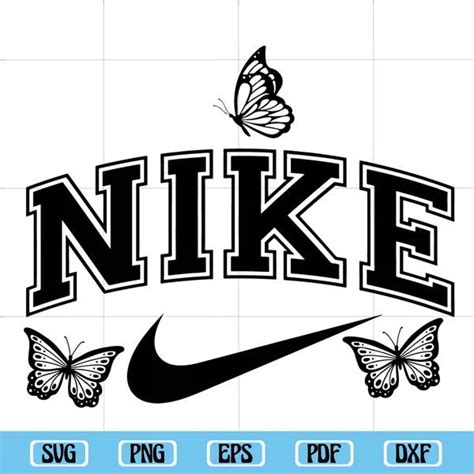 Nike Butterfly SVG Fashion Brand Svg Swoosh Svg Sports Sv Inspire