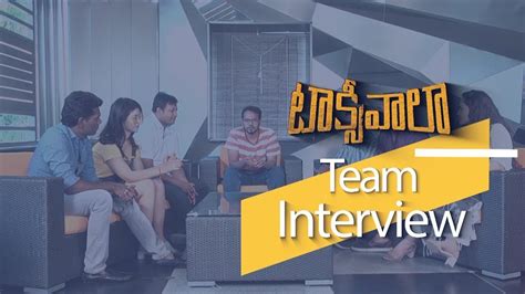 Taxiwala Movie Team Interview Live Vijay Devarakonda Priyanka