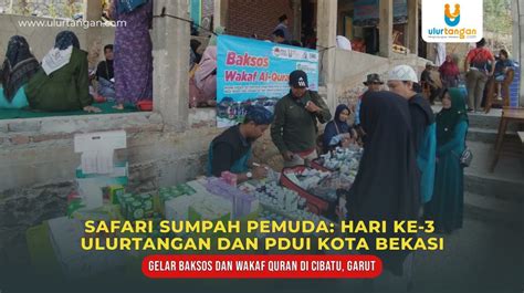 Safari Sumpah Pemuda Hari Ke 3 Ulurtangan Dan PDUI Kota Bekasi Gelar