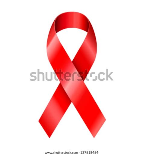 Aids Awareness Ribbon Vector Illustration Stock Vector (Royalty Free) 137518454 | Shutterstock