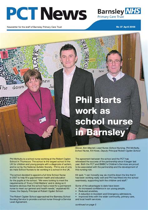 httpwwwbarnsleynhsukpct newsaprilvf  nhs barnsley issuu