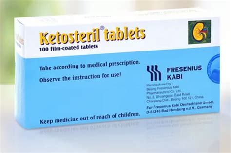 Ketosteril Alpha Ketoanalogue Tablets Packaging Size Box