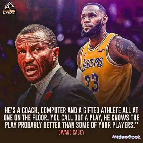 Dwayne Casey Speak On Lebron James Youtube