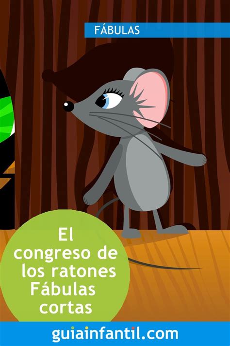 El congreso de los ratones Fábulas en texto y en vídeo para niños