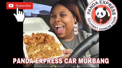 PANDA EXPRESS CAR MUKBANG RIP KOBE YouTube