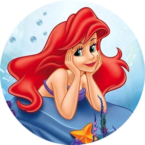 Cialda In Ostia Per Torta La Sirenetta Disney Principessa Ariel