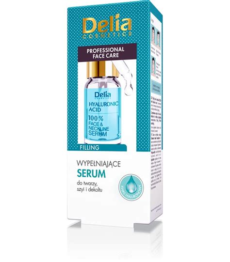 Delia Professional Face Care wypełniające serum do twarzy szyi i