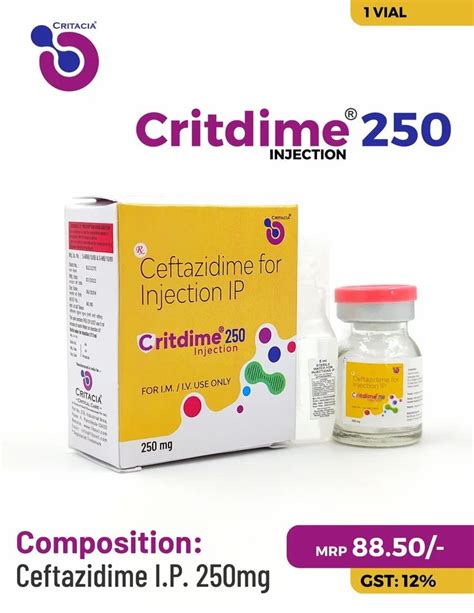 Ceftazidime Injection IP 250 Mg Latest Price Manufacturers Suppliers