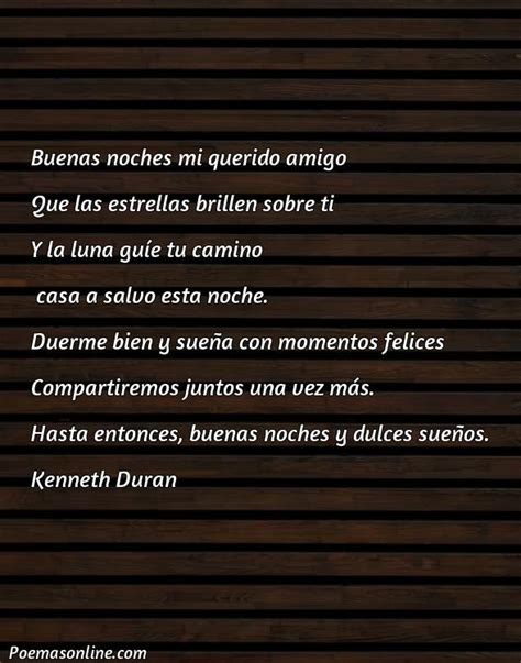 Cinco Mejores Poemas De Buenas Noches Para Una Amiga Poemas Online